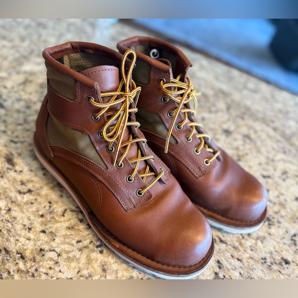 Origin men’s THE CORONADO 6 INCH HYBRID BOOT - Amber , 12 regular